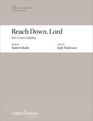 Reach Down, Lord SATB choral sheet music cover Thumbnail